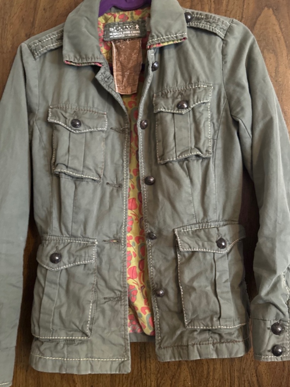 Da Nang military style jacket